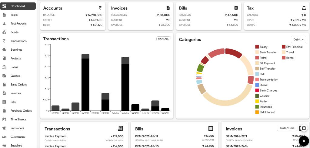 ERP Dashboard